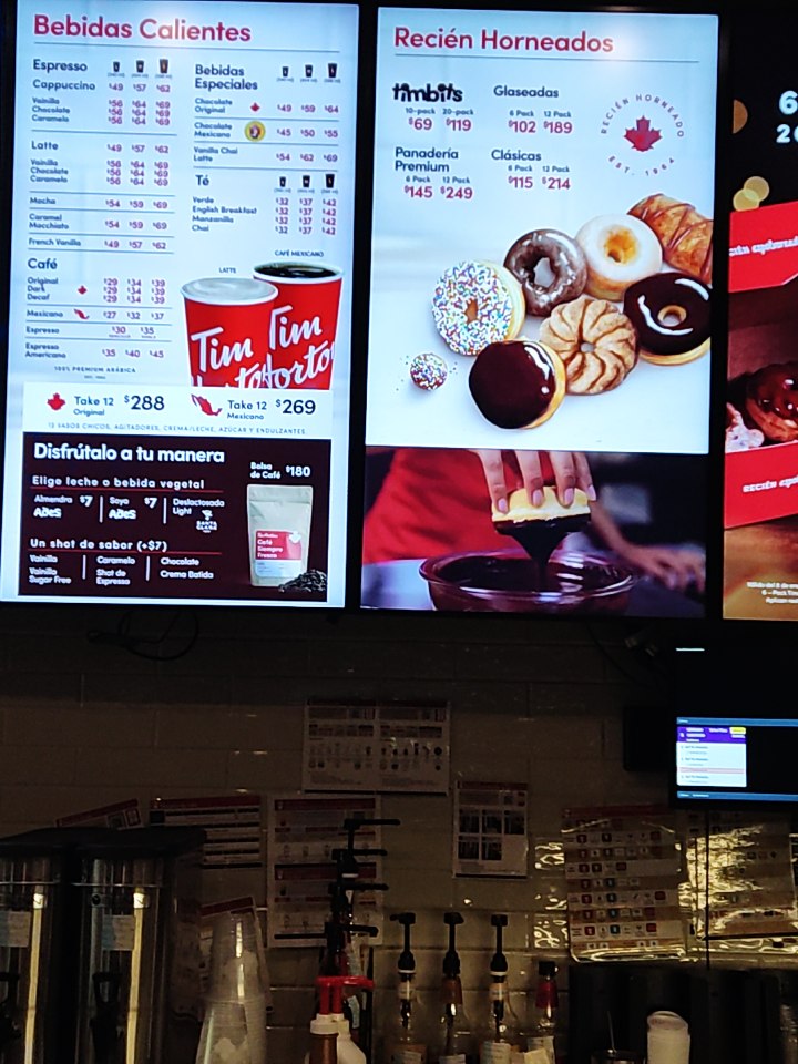 Tim Hortons Bernardo Quintana Menu - Image 3