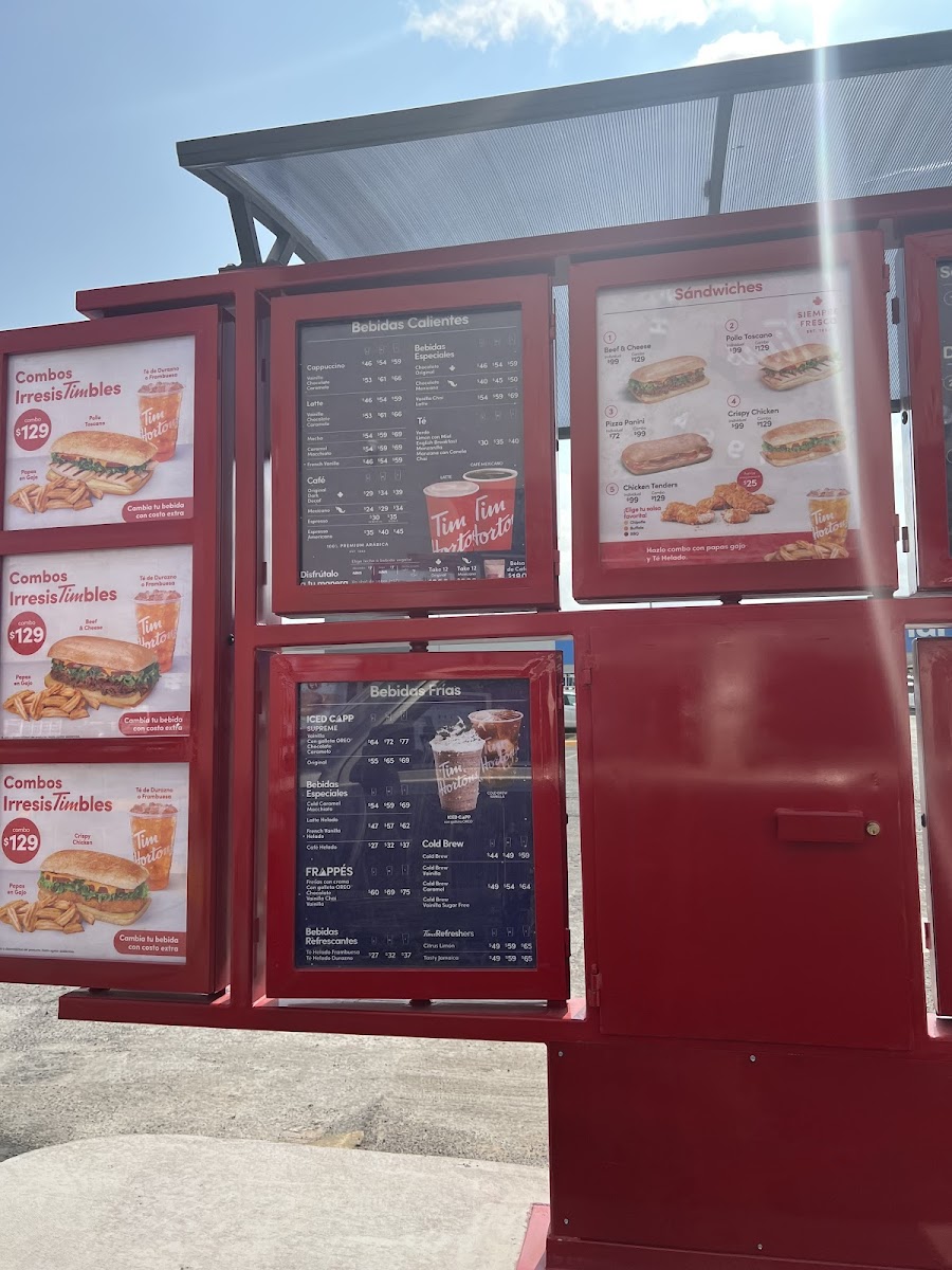 Tim Hortons Bernardo Quintana Menu - Image 4
